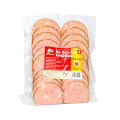 Xúc xích tỏi xông khói Trường Vinh cắt lát 200g chính hãng