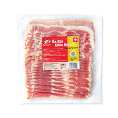 Ba rọi xông khói cắt lát Trường Vinh 500g chính hãng