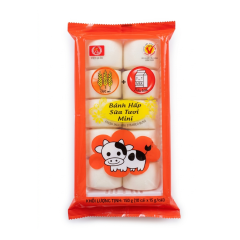 Bánh hấp mini Việt Quán sữa tươi 150g chính hãng