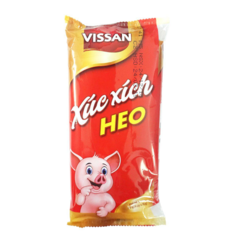 Lốc 4 xúc xích tiệt trùng Vissan heo 70g chính hãng
