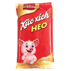 Lô 4 xúc xích heo Vissan 40g chính hãng