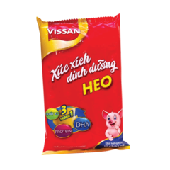 Xúc xích tiệt trùng Vissan DHA heo 35gx5 chính hãng