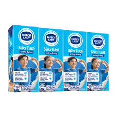 Lốc 4 hộp sữa Cô Gái Hà Lan không đường 180ml chính hãng | Siêu Thị GO!– Thực phẩm giá tốt