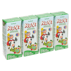 Lô 4 sữa Nutifood Nuvi có đường hộp 180ml chính hãng | Siêu Thị GO!– Thực phẩm giá tốt