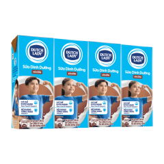 Lốc 4 hộp sữa Cô Gái Hà Lan socola 180ml chính hãng | Siêu Thị GO!– Thực phẩm giá tốt