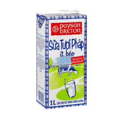 Sữa tươi ít béo Paysan Breton 1L chính hãng | Siêu Thị GO!– Thực phẩm giá tốt