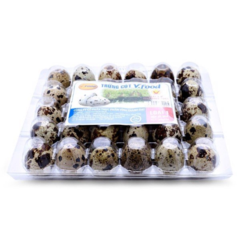 Vỉ 30 trứng cút V.Food chính hãng | Siêu Thị GO!– Thực phẩm giá tốt