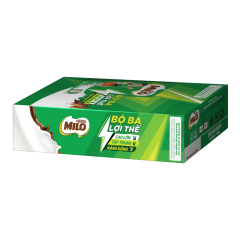 Thùng 12 lốc 4 sữa lúa mạch Milo hộp 110ml chính hãng | Siêu Thị GO!– Thực phẩm giá tốt