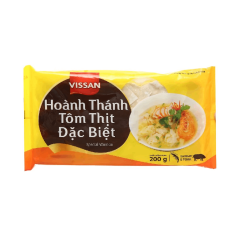 Hoành thánh Vissan tôm thịt đặc biệt 200g chính hãng