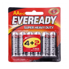 Pin Eveready SHD AA 1215 BP4+2 chính hãng