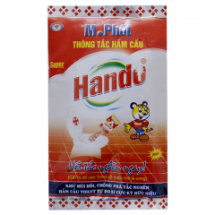 Bột thông tắc bồn cầu Hando gói 215g chính hãng