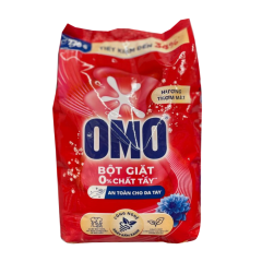 Bột giặt OMO sạch bẩn khử mùi công nghệ giặt Xanh 770G chính hãng