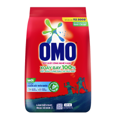 Bột giặt OMO sạch bẩn khử mùi công nghệ giặt Xanh 4.3kg chính hãng
