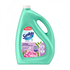 Nước lau sàn Sunlight hương hoa hạ & bạc hà 3.6kg chính hãng