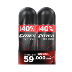 Lô 2 lăn khử mùi Xmen For Boss Intense 50ml chính hãng