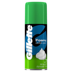 Bột cạo râu Gillette Foamy hương chanh 175g chính hãng