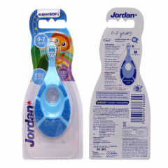 Bàn chải đánh răng Trẻ em Jordan 0-2T Step 1 chính hãng