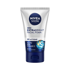 Sữa rửa mặt nam Nivea EX.White 100g chính hãng