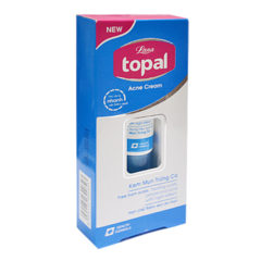 Kem mụn trứng cá Topal 10g chính hãng