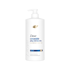 Dầu gội Dove Ceramide phục hồi hư tổn chai 600g chính hãng
