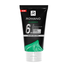 Gel vuốt tóc Romano classic giữ cứng tóc 150g chính hãng