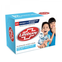 Xà bông Lifebuoy 90g mát lạnh sảng khoái chính hãng