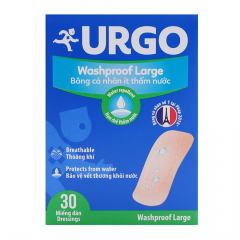 Băng cá nhân Urgo Warpro Large 30 miếng chính hãng