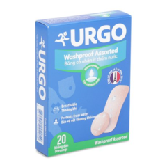 Băng cá nhân Urgo Wapro Assorted 20m chính hãng