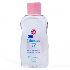 Dầu mát xa cho bé Johnsons Baby dưỡng ẩm chai 200ml chính hãng