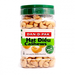 Hạt điều chiên muối Dan-D Pak 454G chính hãng