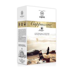 Cà phê Legend Capuchino Mocha 12 gói x 18g chính hãng