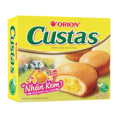 Bánh Orion Custas hộp giấy 282g chính hãng