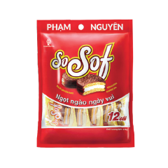 Bánh ChocoPie Sosof bịch 216g 12 cái chính hãng