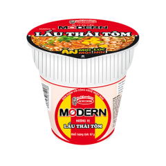 Mì ly Modern lẩu thái tôm 67g chính hãng | Siêu Thị GO!– Thực phẩm giá tốt