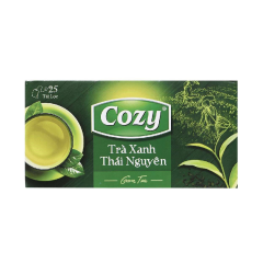 Trà Thái Nguyên Cozy 25 gói x 2g chính hãng