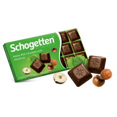 Sôcôla Trumpf Milk Hazelnuts thanh 100Gr chính hãng