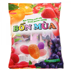 Kẹo cứng trái cây 4 mùa 70g chính hãng