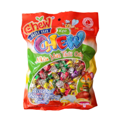 Kẹo chew Hải Hà nhân mứt trái cây 400g chính hãng