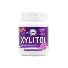 Kẹo gum Lotte Xylitol việt quất 55.1g chính hãng