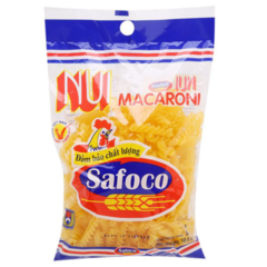 Nui xoắn Safoco 300g chính hãng