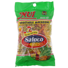 Nui rau củ xoắn Safoco gói 300g chính hãng