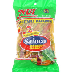 Nui rau củ ống nhỏ Safoco 500g chính hãng