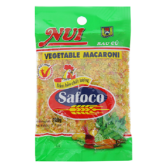 Nui rau củ chữ Safoco 200g chính hãng