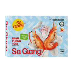 Bánh phồng tôm Sa Giang 200g chính hãng