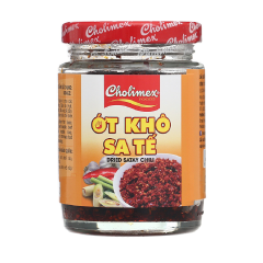 Ớt khô sa tế Cholimex thủy tinh hũ 100g chính hãng | Siêu Thị GO!– Thực phẩm giá tốt