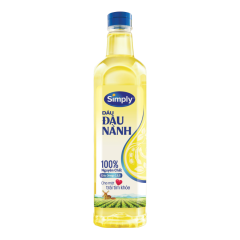 Dầu nành Simply 1 lít chính hãng | Siêu Thị GO!– Thực phẩm giá tốt