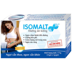 Đường ăn kiêng Isomal 5g x 35 gói chính hãng | Siêu Thị GO!– Thực phẩm giá tốt