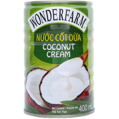 Nước cốt dừa Wonderfarm 400ml chính hãng