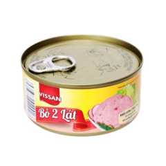 Bò 2 lát Vissan 170g chính hãng