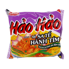 Mì Hảo Hảo sa tế hành tím gói 75g chính hãng | Siêu Thị GO!– Thực phẩm giá tốt